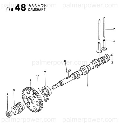 Order YANMAR 121450-14090 Cam, Fuel
