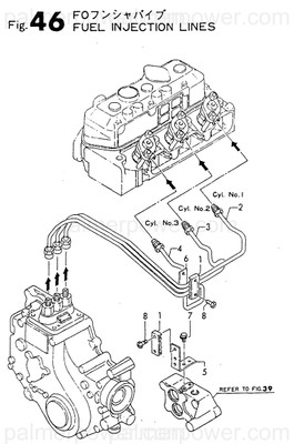 Order YANMAR 121550-59820 Pipe