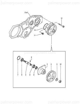 Order YANMAR 124411-43421 Shaft