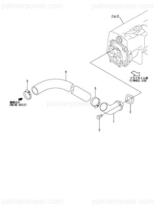Order YANMAR 126618-49280 Bend
