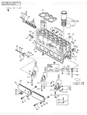 Order YANMAR 126652-02320 Main Bearing