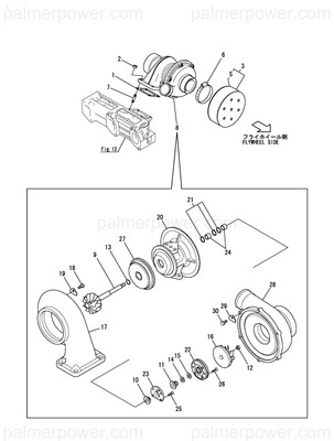 Order YANMAR 126677-18030 New #126677-18031