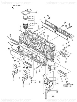 Order YANMAR 126683-02481 Bearing,Thrust,Cam