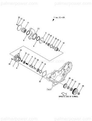 Order YANMAR 127677-42011 Pump Assy, Csw (Sp)