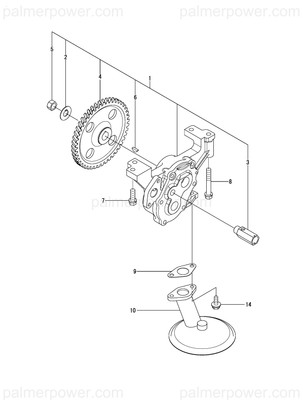 Order YANMAR 127695-32200 Oil Gear4