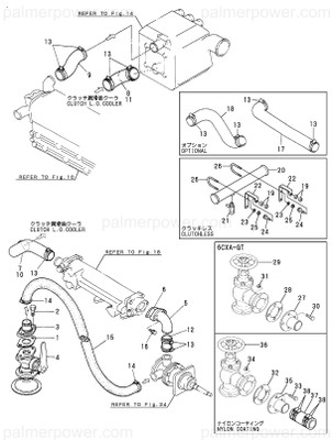 Order YANMAR 127695-49200 Pipe, Sea Water