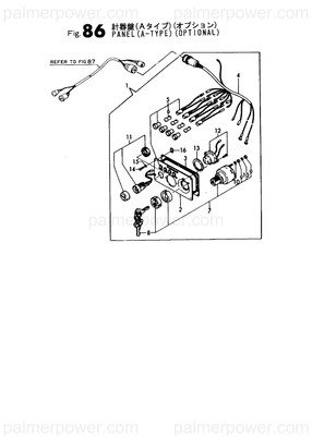 Order YANMAR 128371-91030 Harness