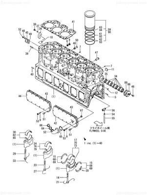 Order YANMAR 128610-01661 Filler, Lub, Oil