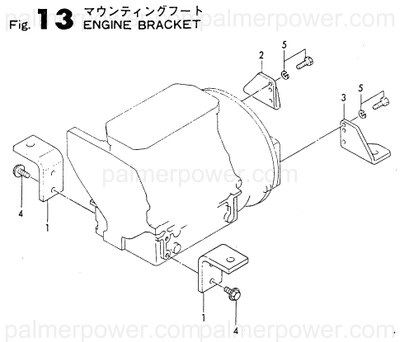 Order YANMAR 128670-08120 Bracket