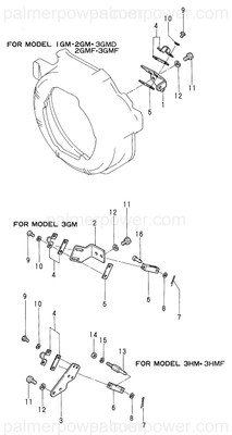 Order YANMAR 128670-86300 Bracket
