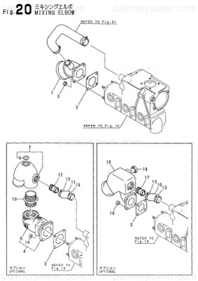Order YANMAR 129190-49130 Pipe, Sea Water