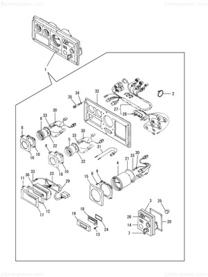 Order YANMAR 129574-91162 Panel Assy, C
