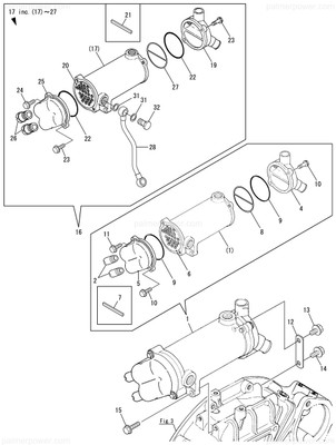 Order YANMAR 129673-33030 Cover B