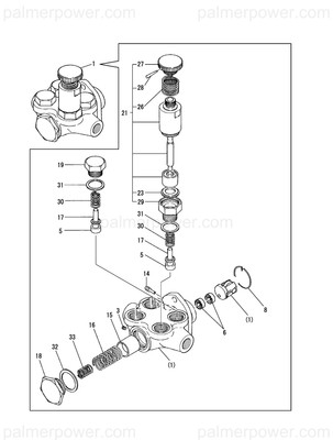 Order YANMAR 135200-52361 Knob