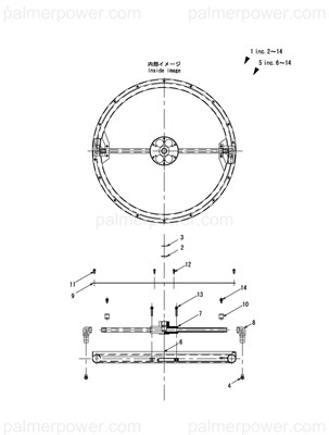 Order YANMAR 15T707-51440 Cleaning Disk
