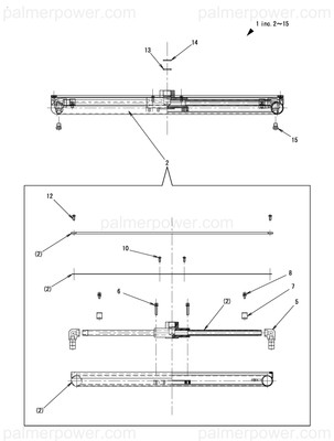 Order YANMAR 15T707-51490 Pipe Guide