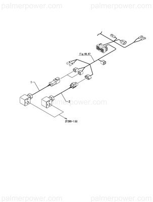 Order YANMAR 164000-23530 Harness,Pvalve Zf220