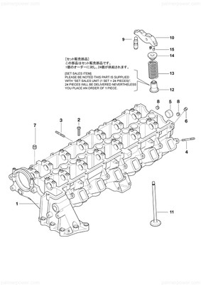 Order YANMAR 165000-68210 Head, Cylinder