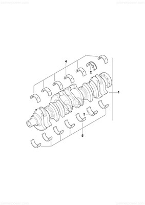 Order YANMAR 165000-68860 Crankshaft Assy