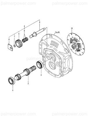 Order YANMAR 177099-03360 Input Shaft