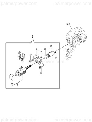 Order YANMAR 177524-04151 Spacer, E Shift