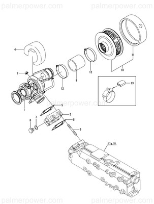 Order YANMAR 23001-080000 Clamp, Hose 80