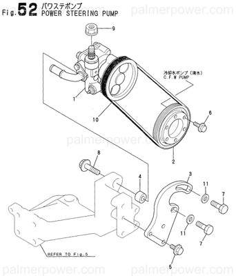 Order YANMAR 26156-100302 Bolt M10X30 Plated