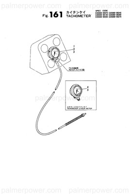 Order YANMAR 28651-172000 Tachometer