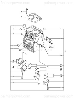 Order YANMAR 719717-02910 Ss 719717-02911