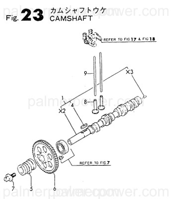 Order YANMAR 721500-14580 Camshft