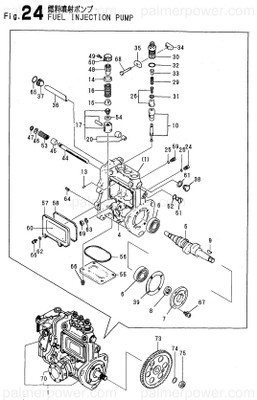 Order YANMAR 729270-51300 Inj Pump