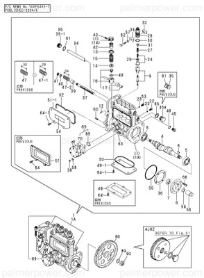 Order YANMAR 729495-51350 Pump Assy, Injection