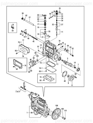 Order YANMAR 729573-51300 Inj. Pump