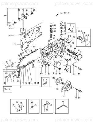 Order YANMAR 777061-02562 Cover Assy