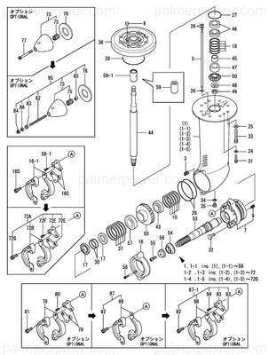 Order YANMAR 796440-02914 Gear Case Asy(Lower