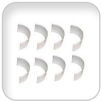 Universal 287842 Bearing Set Rod .010