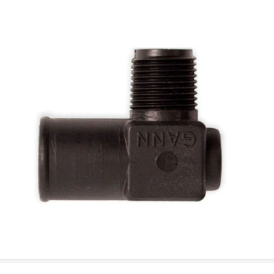 INDMAR 605085 Nylon Elbow Fitting 1/2 NPT by 1 Inch Hose