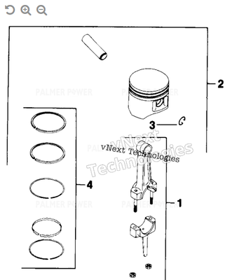 Order KOHLER 48-108-03-S Ring set - use 48 108 03 before serial no. 1730100013