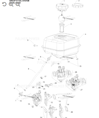 Order KOHLER 18-853-16-S Kit,carb (huayi)