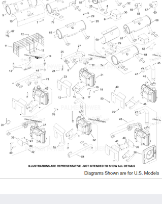 Order KOHLER 24-786-33-S Muffler kit, center outlet