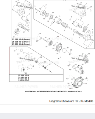 Order KOHLER 25-098-17-S Electric starter - solenoid shift