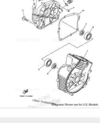 Order KOHLER 33-041-11-S Gasket, crankcase cover 1