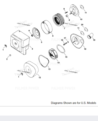 Order KOHLER 47-041-05-S Gasket use before serial no. 1704400013