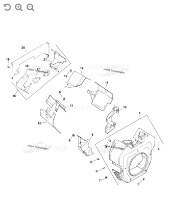 Order KOHLER 24-755-14-S Kit, "q"duct" includes 17-21