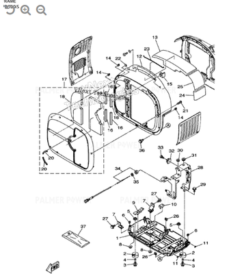 Order KOHLER 33-094-02-S Base, air cleaner - mounting