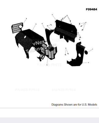 Order KOHLER 34-265-02-S Exhaust air deflector