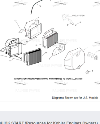 Order KOHLER 20-094-15-S Base assembly, air cleaner