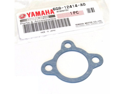 Order YAMAHA 6G8-12414-A0-00  Thermostat housing gasket F6A F8 F9.9 - Outboard - 4-Stroke 6G8-12414-A0