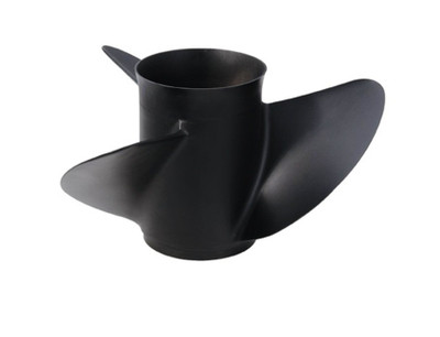 Order YAMAHA 663-45978-00-00  Propeller - Black - Stainless 16" Pitch - FITS 30 to 60 HP - 'G'