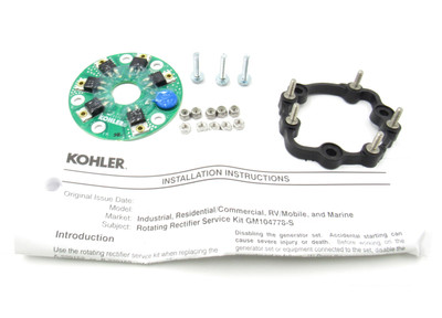 KOHLER GM104778-S Service Kit, Rotating Diode Board